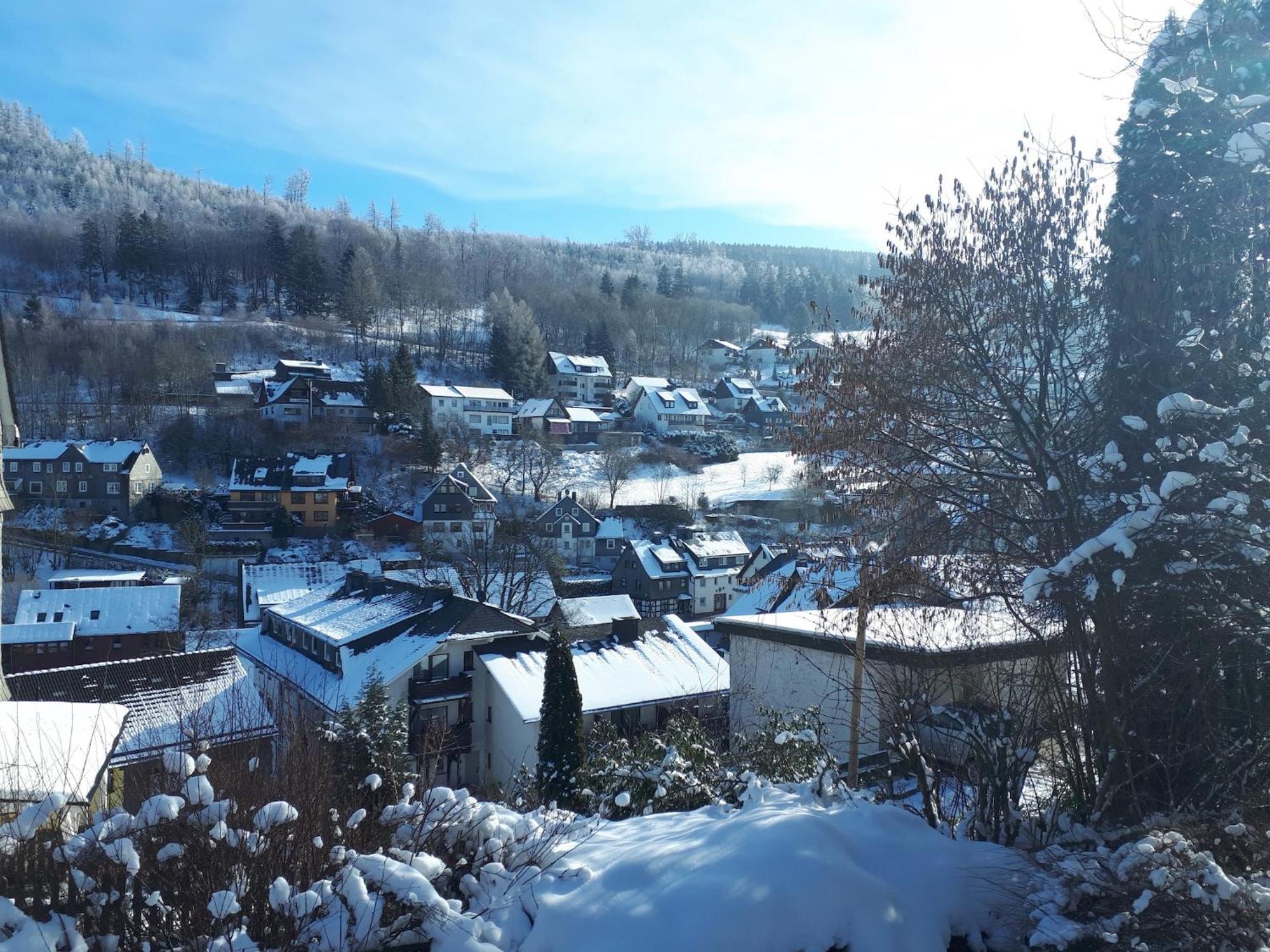 Cosy Apartment In Schwalefeld Near Willingen With Private Terrace Exterior foto